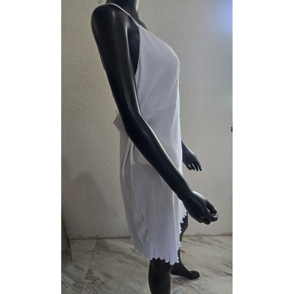 Open Edit Womens White Slip Dress 2X minimalist fairycore - Picture 3 of 5